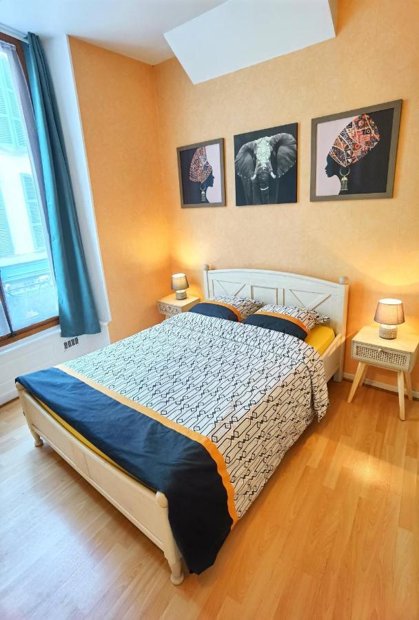 Charmant T2 Meuble Quartier Chateau De โป ภายนอก รูปภาพ
